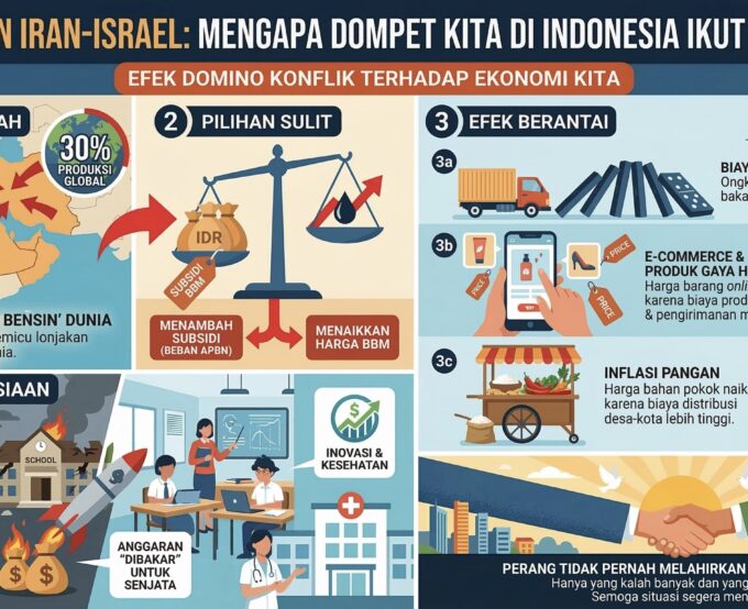 Ketegangan Iran-Israel: Mengapa Dompet Kita  di Indonesia Ikut Terancam?